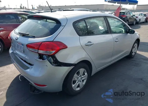 2017 Kia Forte Lx из США, поврежденный, VIN KNAFK5A81H5680735